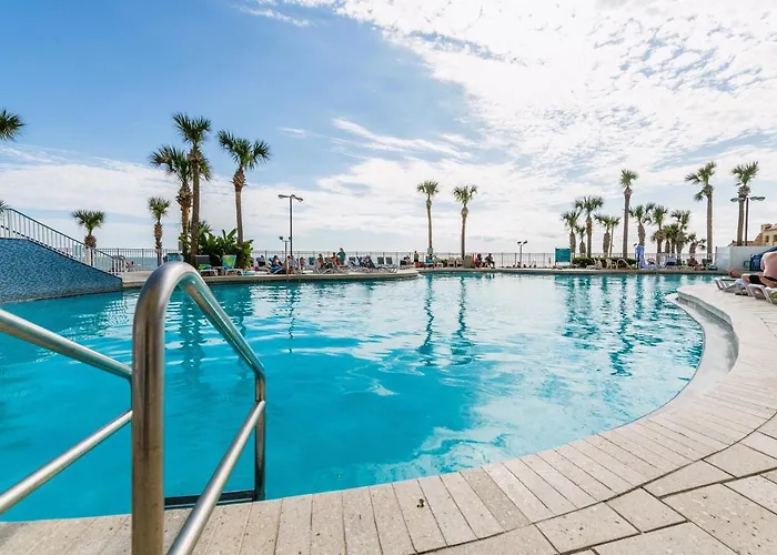 Modern Beach Highrise-Ocean View-Jacuzzi-Walk In Shower At Ocean Walk Resort Daytona Beach